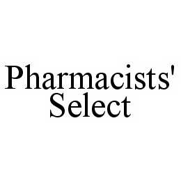 PHARMACISTS' SELECT trademark