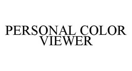 PERSONAL COLOR VIEWER trademark