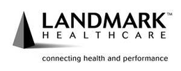 LANDMARK HEALTHCARE CONNECTING HEALTH AND PERFORMANCE trademark