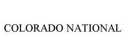 COLORADO NATIONAL trademark