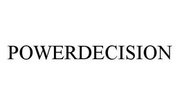 POWERDECISION trademark