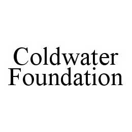 COLDWATER FOUNDATION trademark