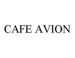 CAFE AVION trademark