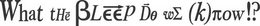 WHAT THE BLEEP DO WE (K)NOW!? trademark