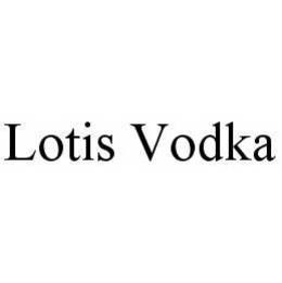 LOTIS VODKA trademark