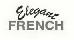 ELEGANT FRENCH trademark