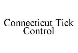 CONNECTICUT TICK CONTROL trademark
