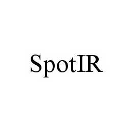 SPOTIR trademark