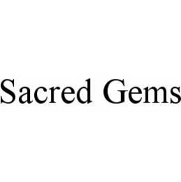 SACRED GEMS trademark