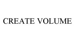 CREATE VOLUME trademark