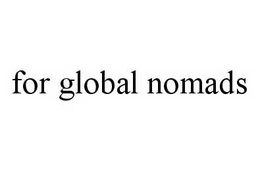 FOR GLOBAL NOMADS trademark