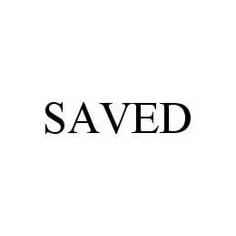 SAVED trademark