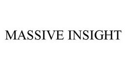 MASSIVE INSIGHT trademark