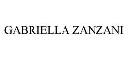 GABRIELLA ZANZANI trademark