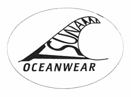 TSUNAMI OCEANWEAR trademark