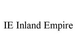 IE INLAND EMPIRE trademark