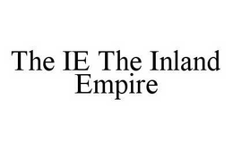 THE IE THE INLAND EMPIRE trademark