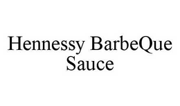 HENNESSY BARBEQUE SAUCE trademark