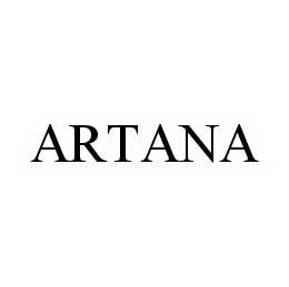 ARTANA trademark