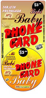 MY BABY PHONE CARD trademark
