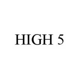 HIGH 5 trademark