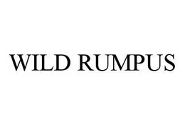WILD RUMPUS trademark