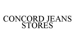 CONCORD JEANS STORES trademark