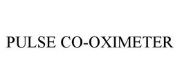 PULSE CO-OXIMETER trademark