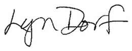 LYN DORF trademark