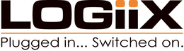 LOGIIX PLUGGED IN...SWITCHED ON. trademark