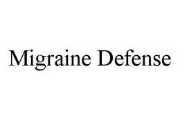 MIGRAINE DEFENSE trademark