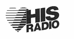 HIS RADIO trademark