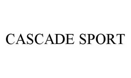 CASCADE SPORT trademark