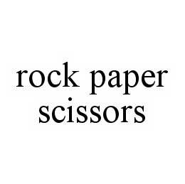 ROCK PAPER SCISSORS trademark
