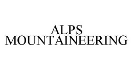 ALPS MOUNTAINEERING trademark