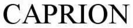 CAPRION trademark