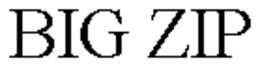 BIG ZIP trademark