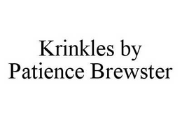 KRINKLES BY PATIENCE BREWSTER trademark