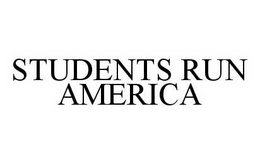 STUDENTS RUN AMERICA trademark