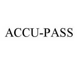 ACCU-PASS trademark