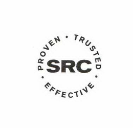 SRC PROVEN · TRUSTED · EFFECTIVE · trademark