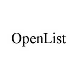 OPENLIST trademark