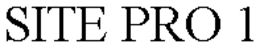 SITE PRO 1 trademark