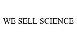 WE SELL SCIENCE trademark