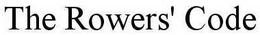 THE ROWERS' CODE trademark