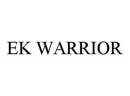 EK WARRIOR trademark