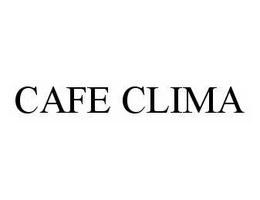 CAFE CLIMA trademark