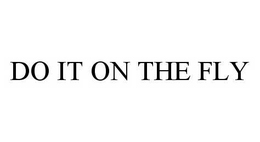 DO IT ON THE FLY trademark