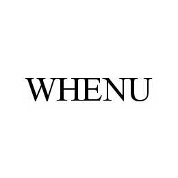 WHENU trademark