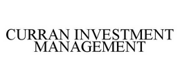 CURRAN INVESTMENT MANAGEMENT trademark